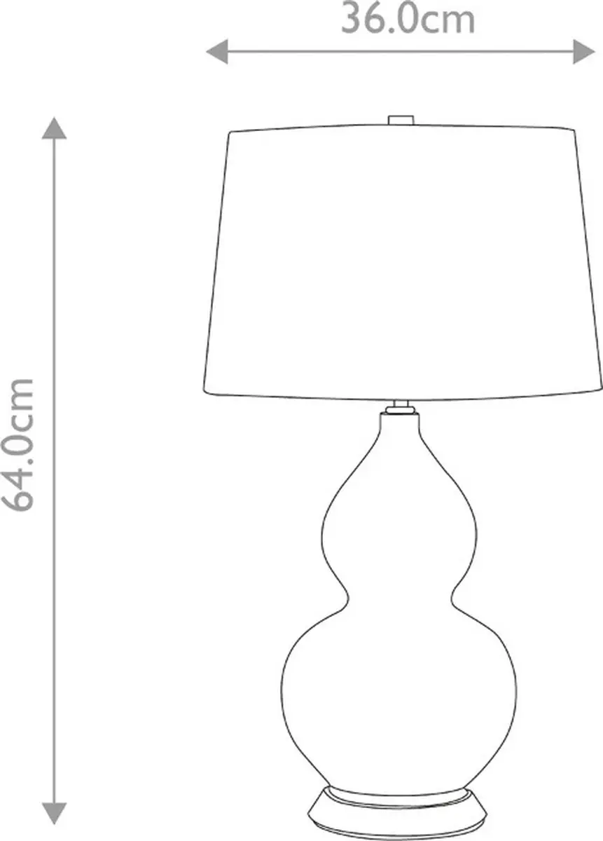Elstead LED Tafellamp ISLA - 1x E27 60W - Polished Nickel