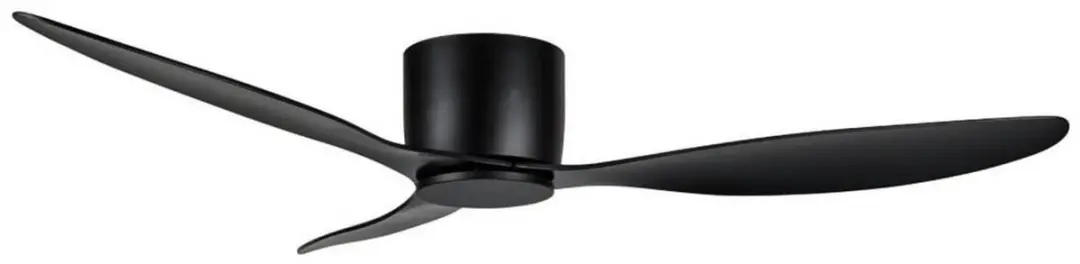 Freelight Brezza Plafondventilator 132cm - 3 Bladen - Zwart