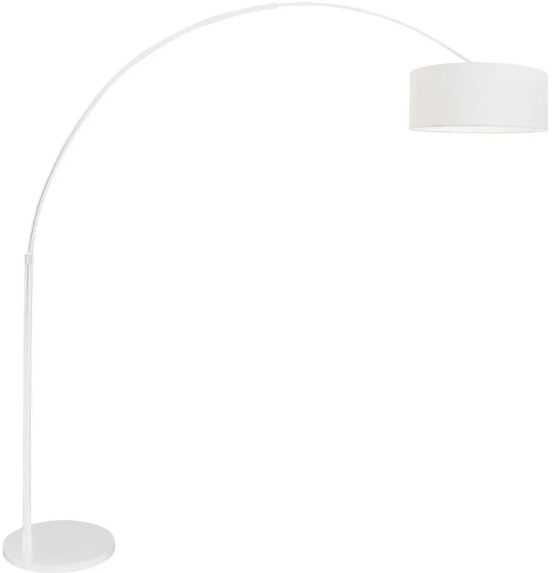 Steinhauer Sparkled Light 7169W Witte Vloerlamp