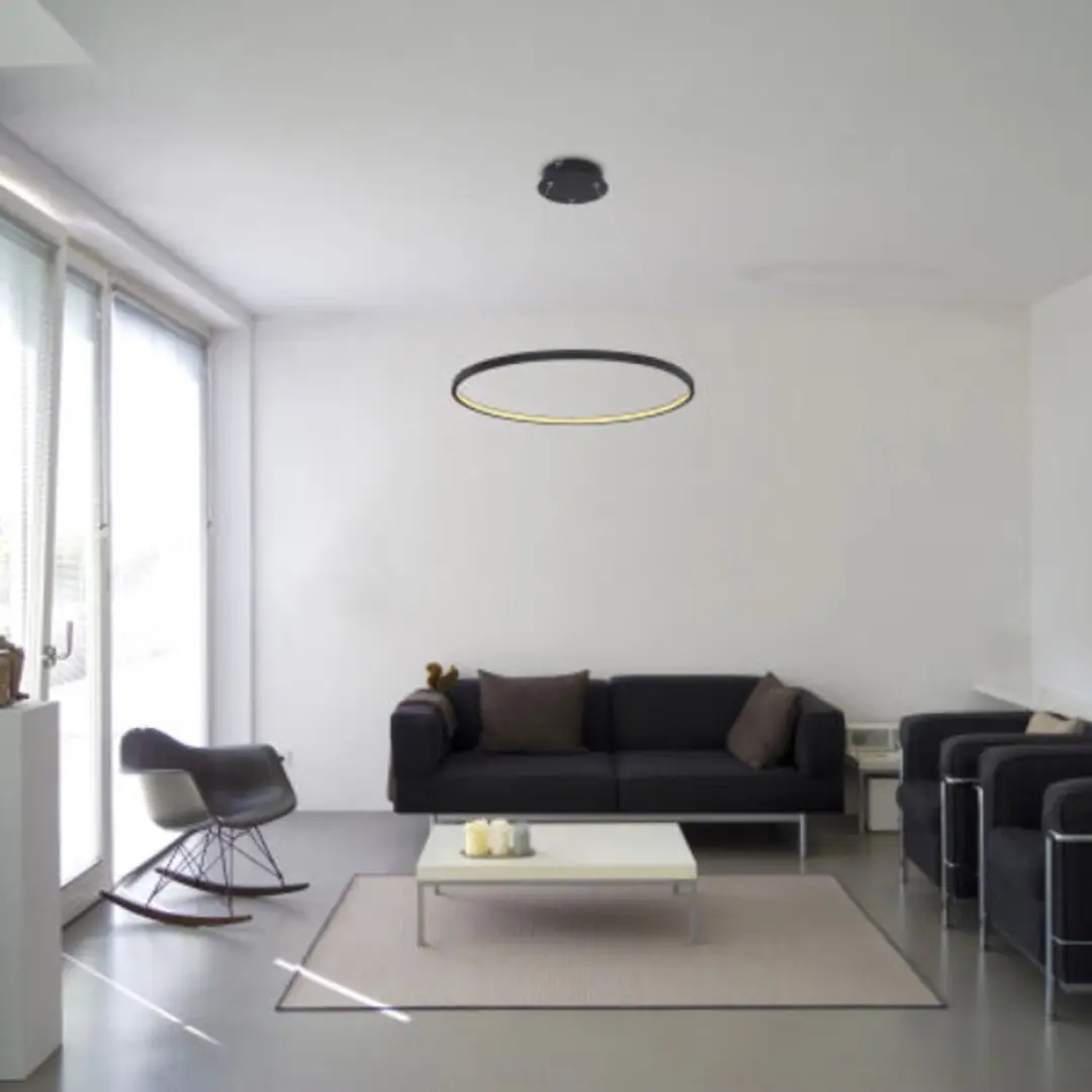 Globo Ralph Hanglamp - Zwart - Ø61cm