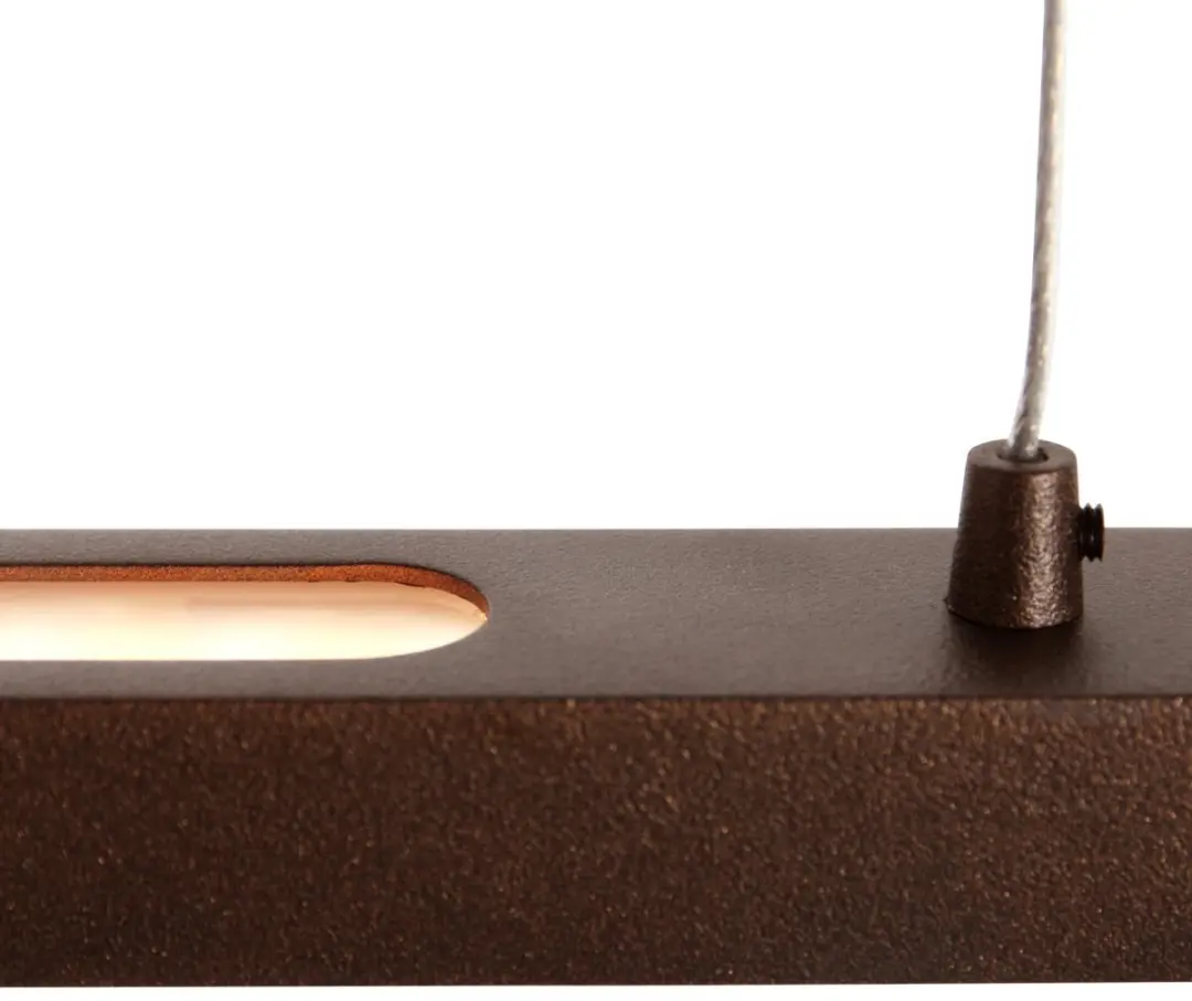 Steinhauer Bande 3995CA Hanglamp - 3 Lichtpunten 150cm Bruin
