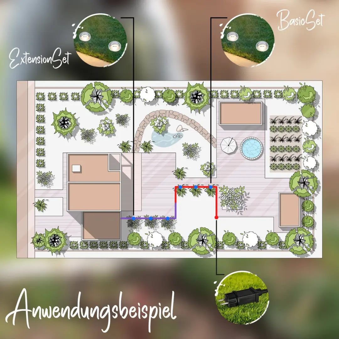 Briloner Connect to Shine LED Grondspotset 3 Stuks - 3.000K - IP65