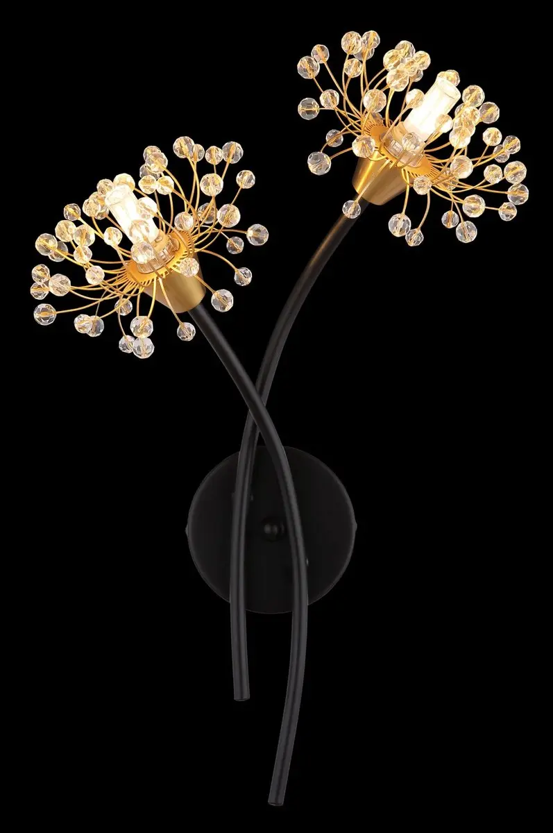 Globo FIORE Wandlamp - 2x G9 - Amberkleurig
