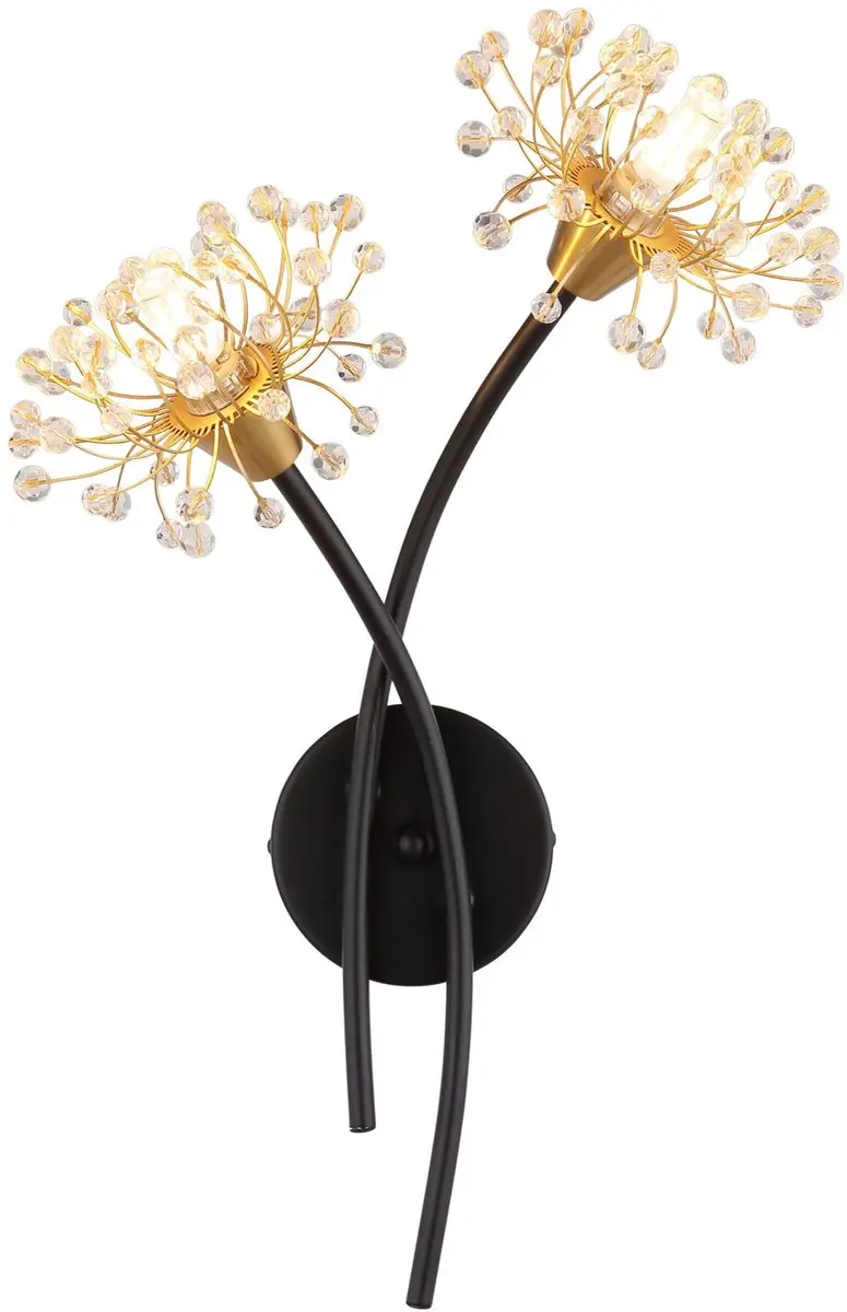 Globo FIORE Wandlamp - 2x G9 - Amberkleurig