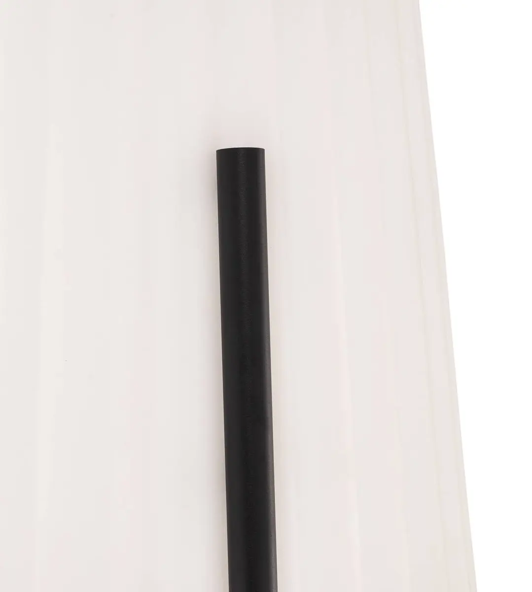 Lucande Terraslamp Driepoot 1 Licht - H148cm - E27 - Wit/Zwart