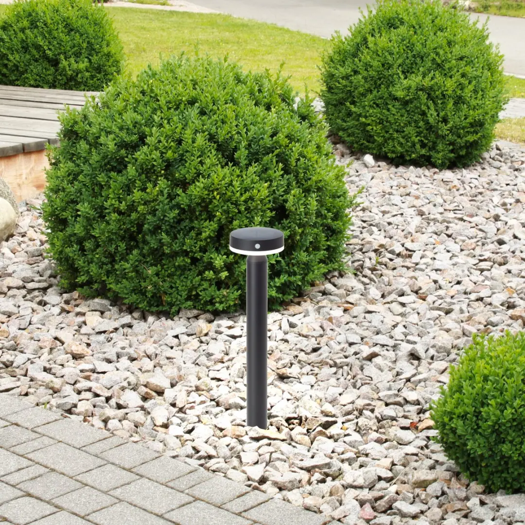 Brilliant Magua Buiten Sokkellamp LED 4W Solar - 350lm 4000K Zwart