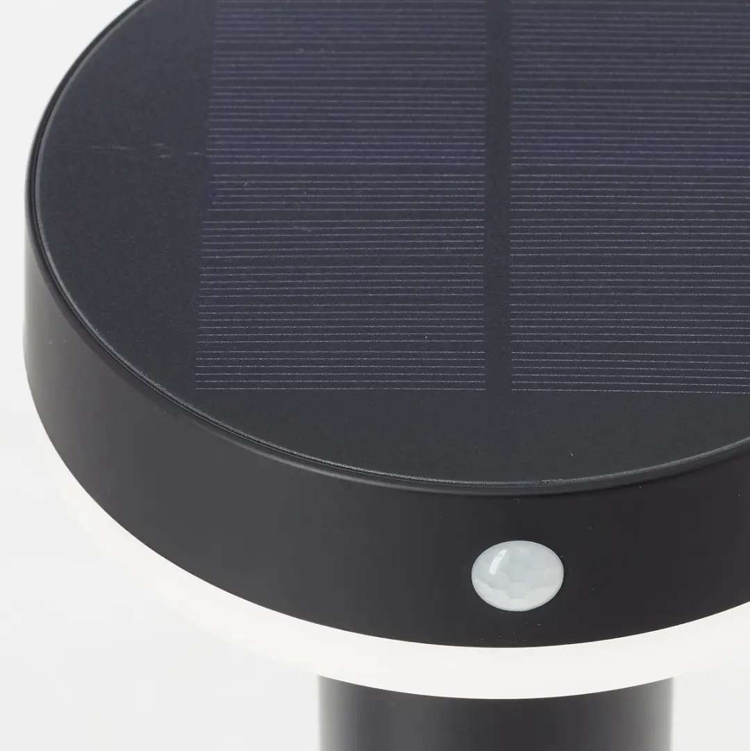 Brilliant Magua Buiten Sokkellamp LED 4W Solar - 350lm 4000K Zwart