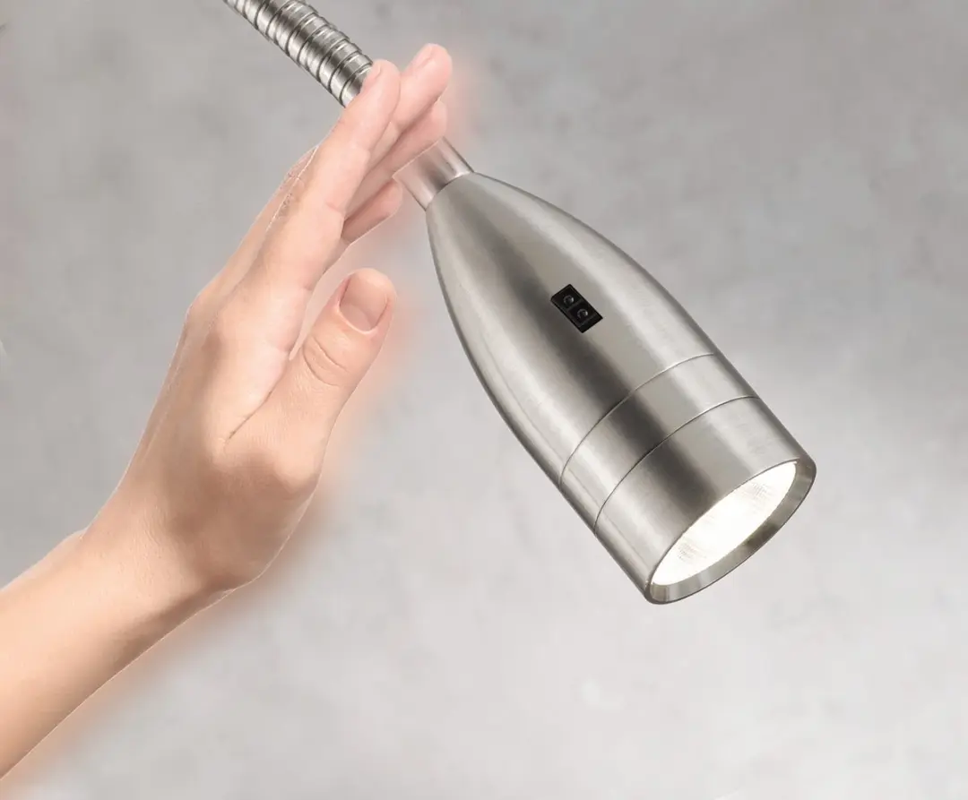Fischer & Honsel Wandlamp Sten LED 5W - 420 Lumen - Zilver/Nikkel