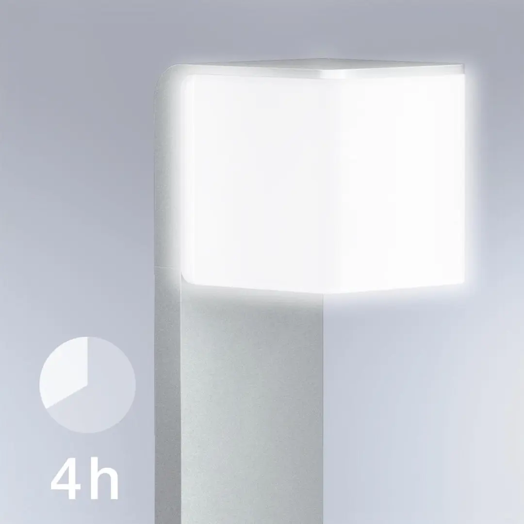 Steinel GL 80 LED Sensorlamp CUBO - 9,5W - IP44 - Zilver