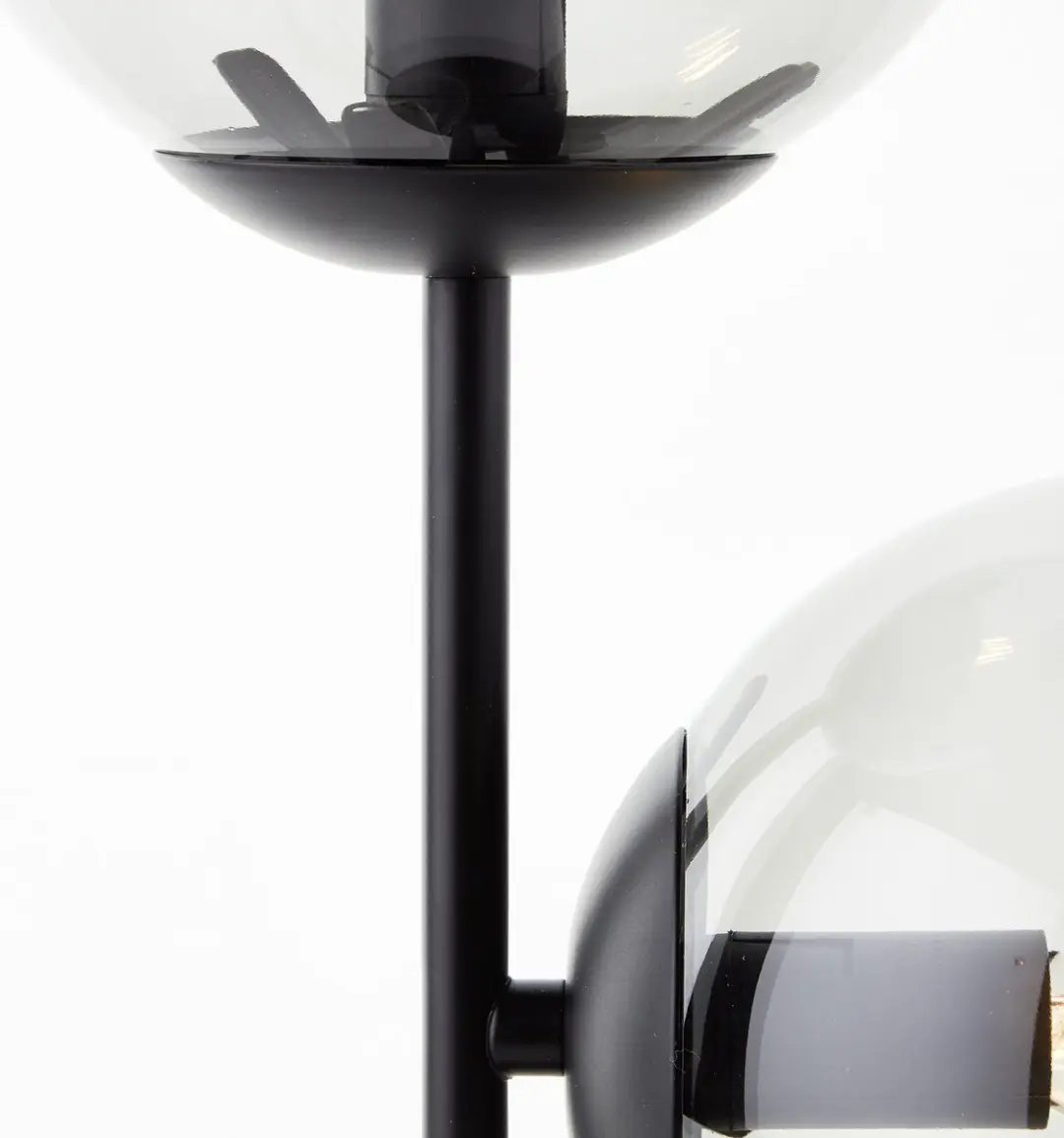 Brilliant Ariol Tafellamp 2xE14 - Zwart