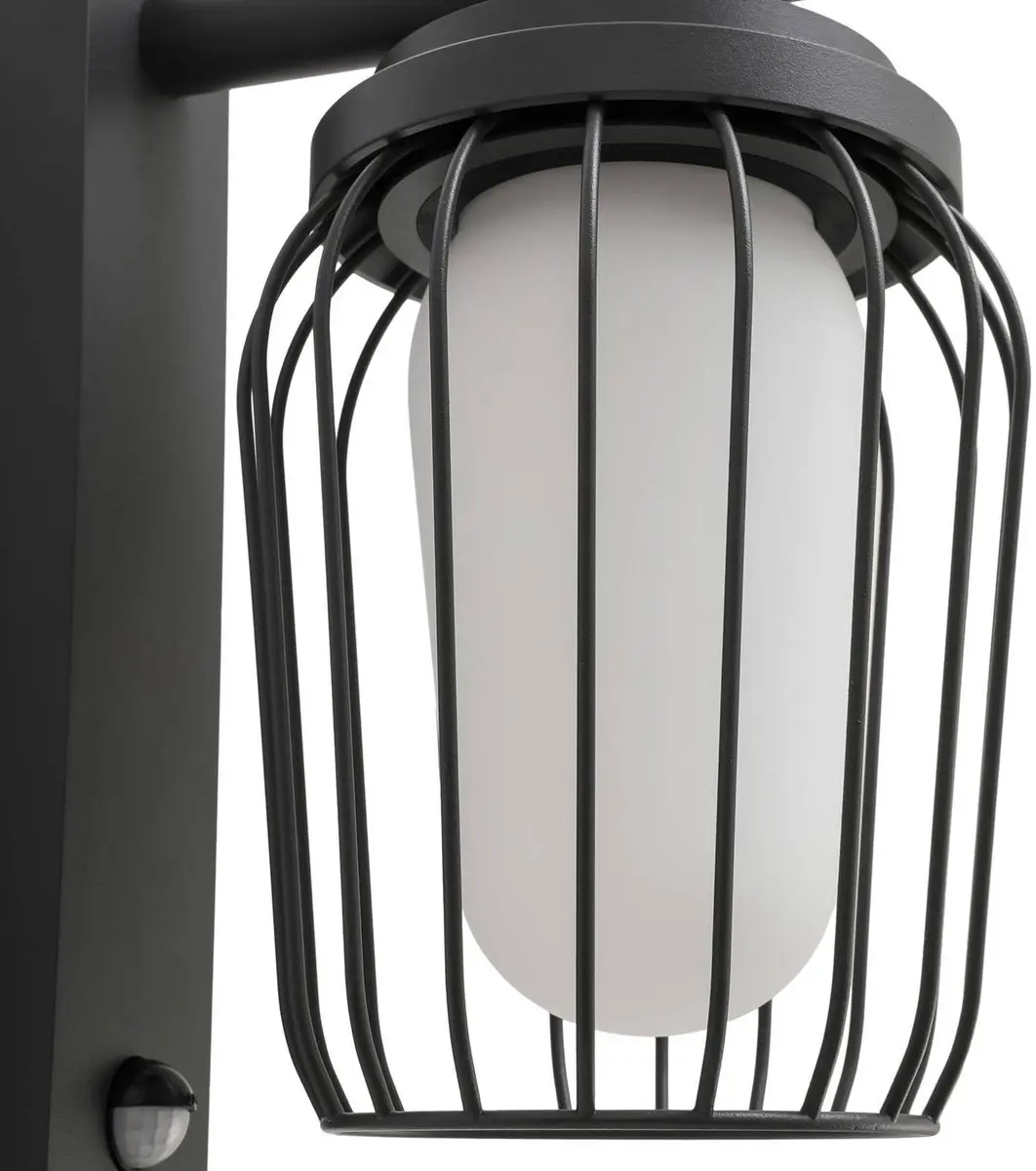 Lucande Wandlamp Aluminium E27 Antraciet