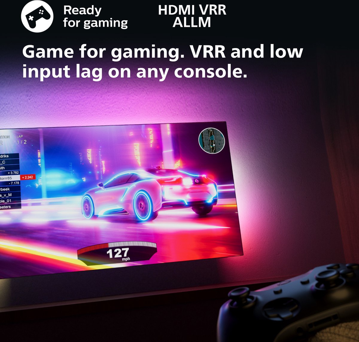 Philips 65PUS8108/12 - 65 inch - 4K LED - 2023