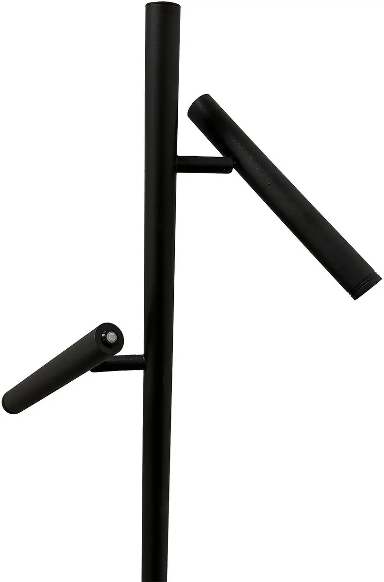 Freelight Luogo Vloerlamp LED 2700K - 2 Lichtpunten - Zwart