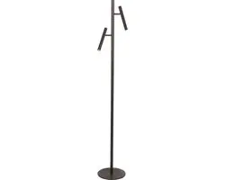 Freelight Luogo Vloerlamp LED 2700K - 2 Lichtpunten - Zwart