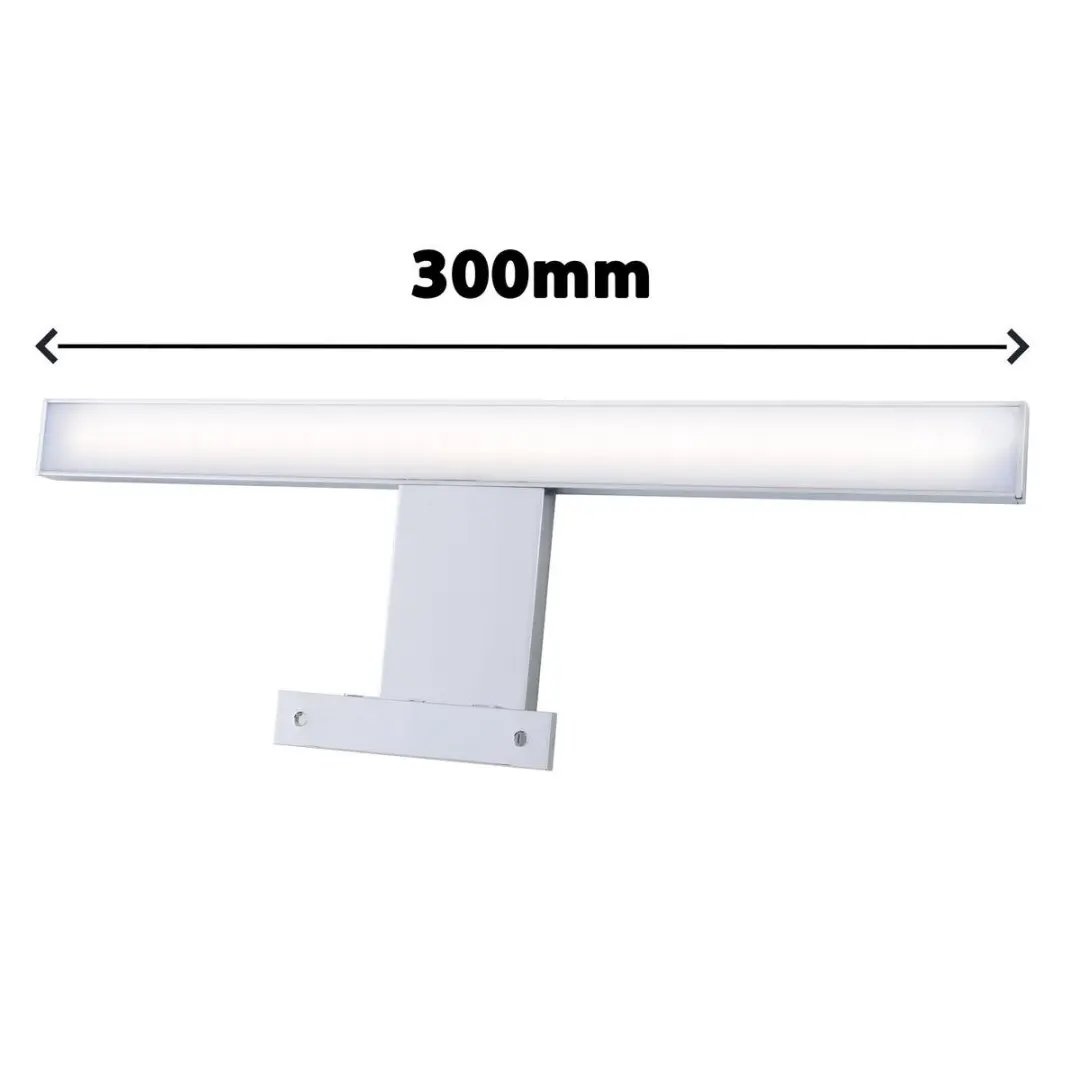 Briloner Dun LED Spiegellamp 5W - 500 Lm - Chrom - 30cm