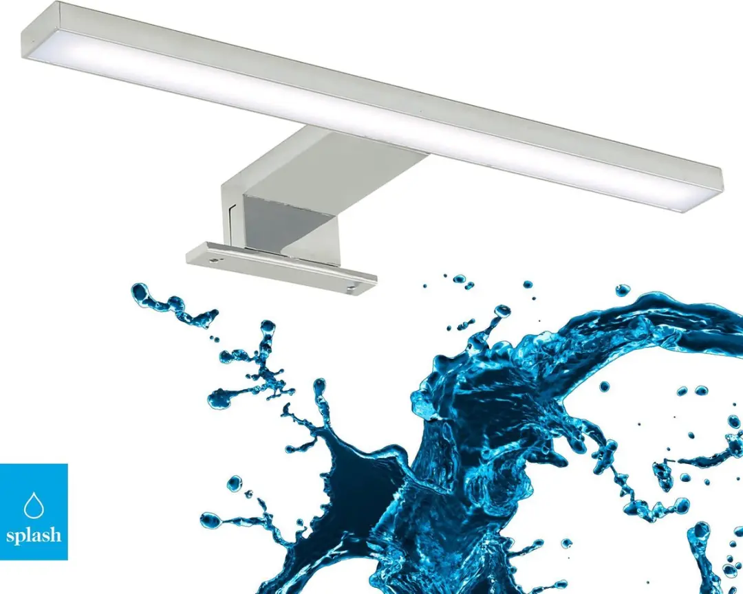 Briloner Dun LED Spiegellamp 5W - 500 Lm - Chrom - 30cm