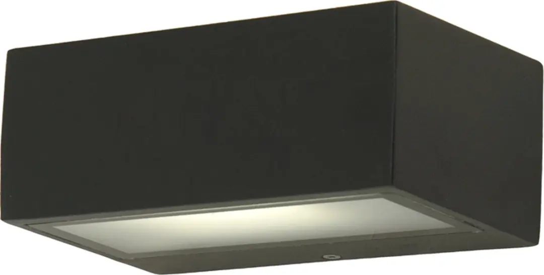 Lutec Gemini Wandlamp E27 Donkergrijs
