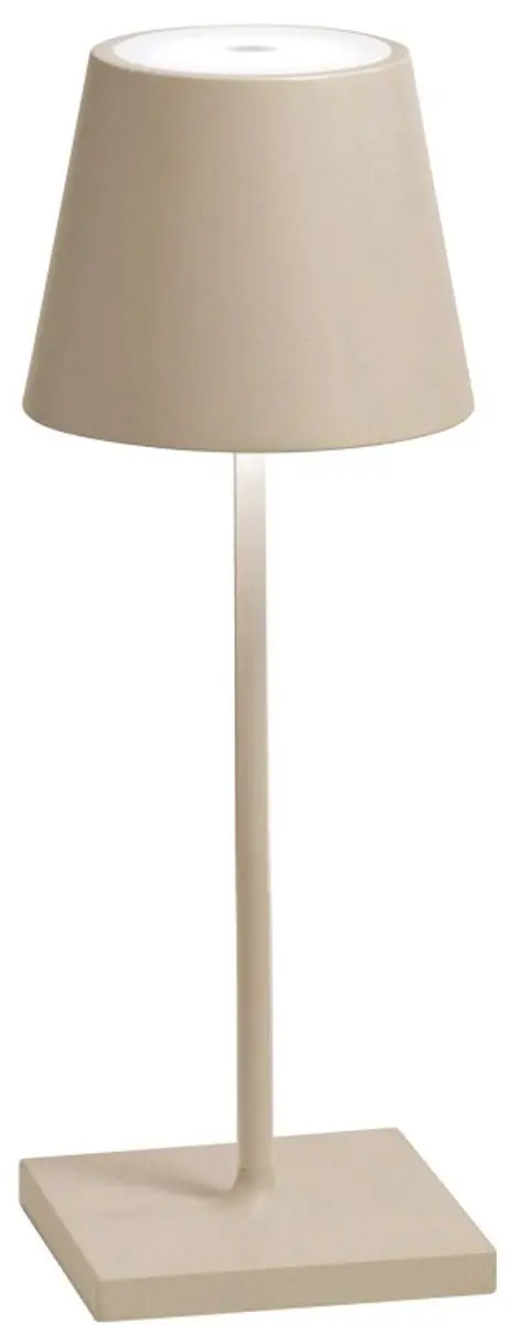 Zafferano Poldina Pro Mini Oplaadbare LED Tafellamp - Crème - 2700K