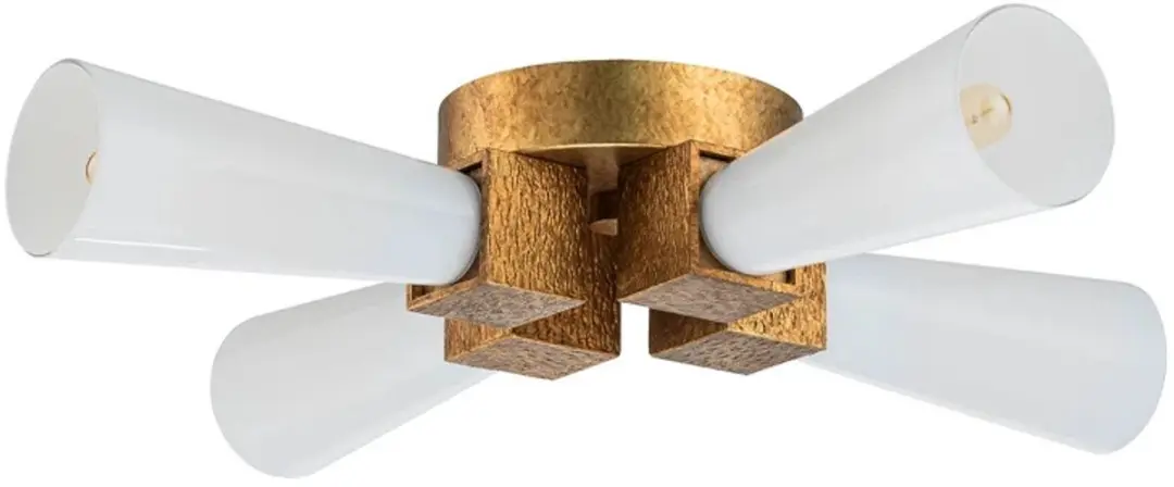 Elstead LED Hanglamp Kristy 4x E27 - 40W - Goud