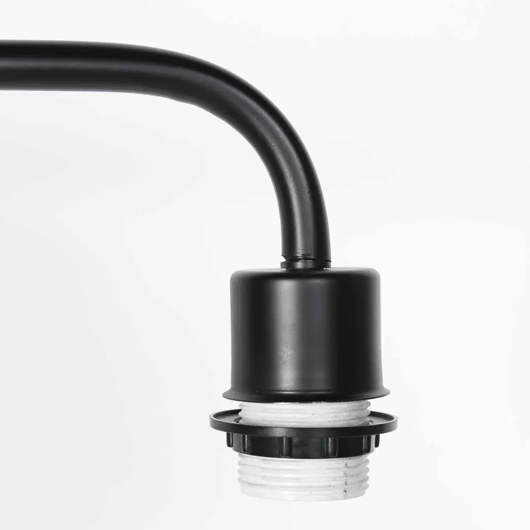 Steinhauer Bloeba 4141ZW Vloerlamp - Zwart - 150-165cm