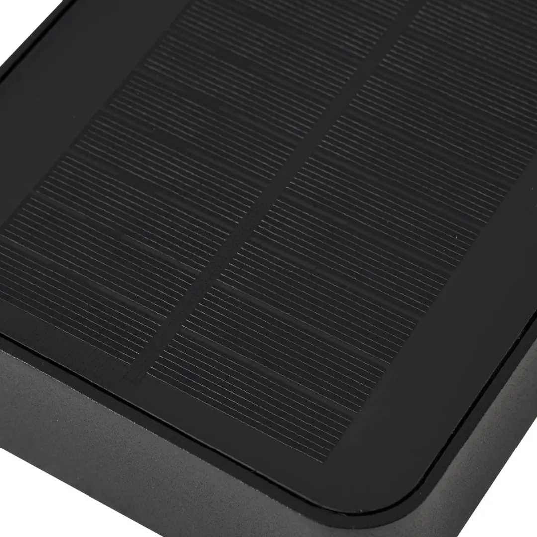 Lucande Solar Buitenlamp Gegoten Aluminium 1.8W - Zandzwart