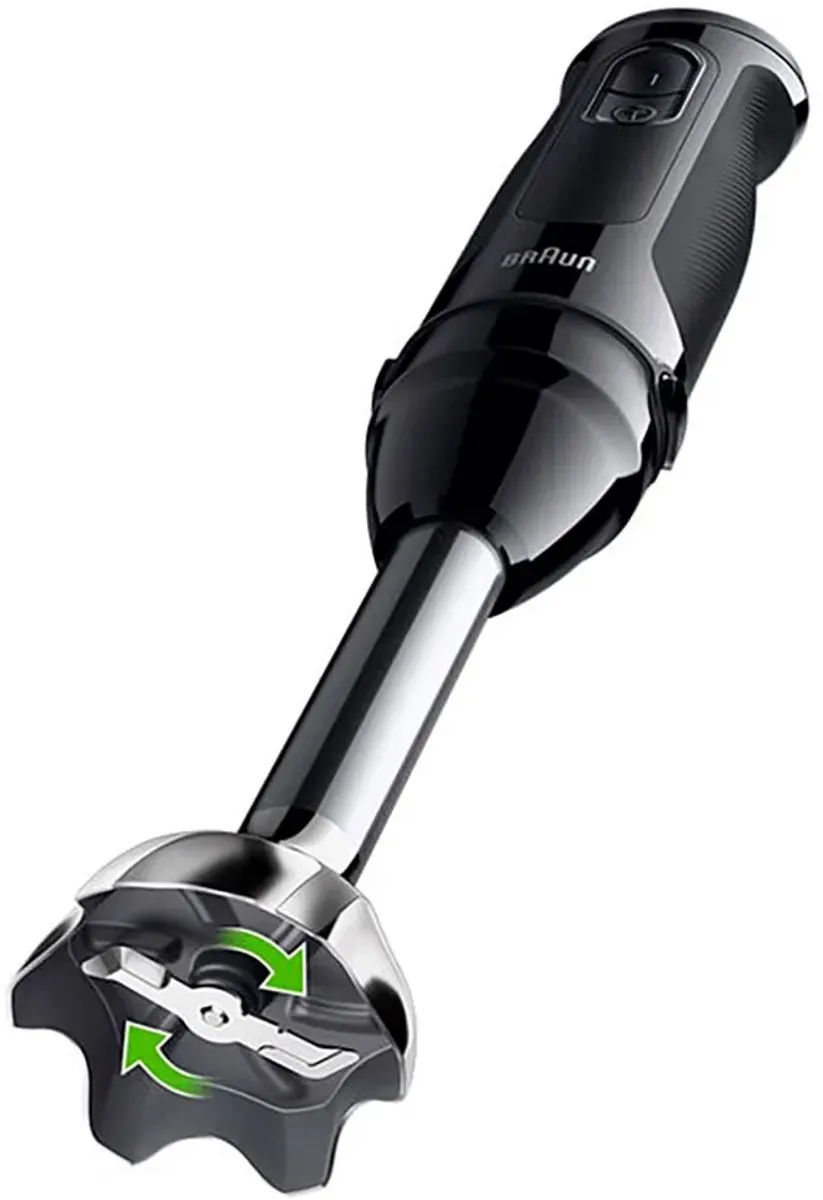 Braun MultiQuick 5 MQ50202M Staafmixer 1000W - 21 Snelheden - Zwart