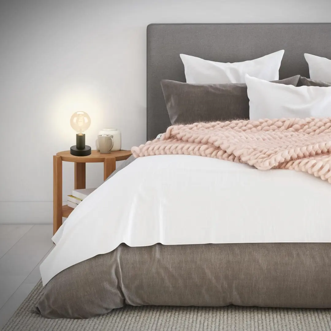 Briloner Teepu Industriële Tafellamp E27 - Ø10cm - Zwart