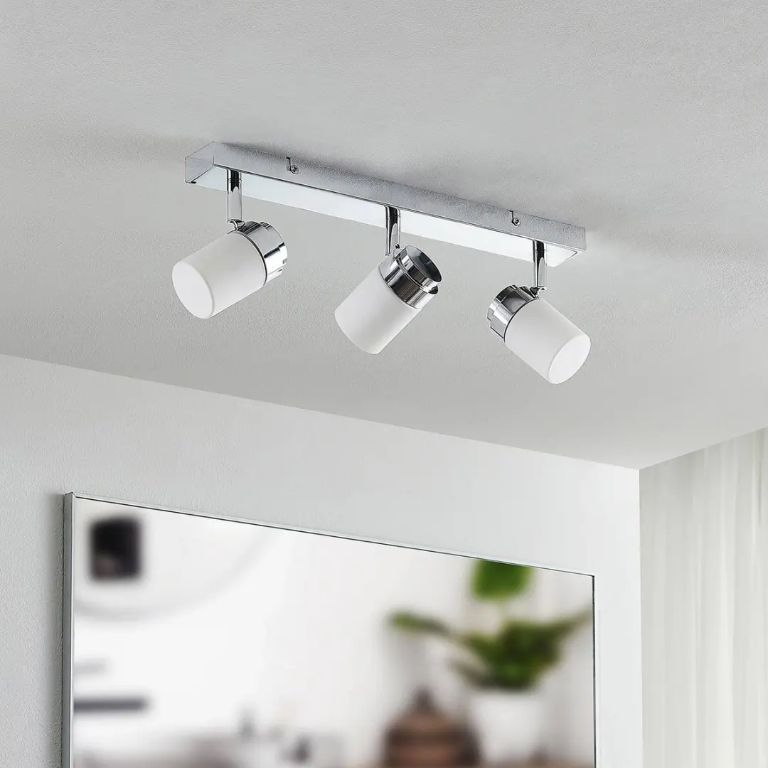 Lindby Buitenspot 3-lichts G9 - 8W - Chroom