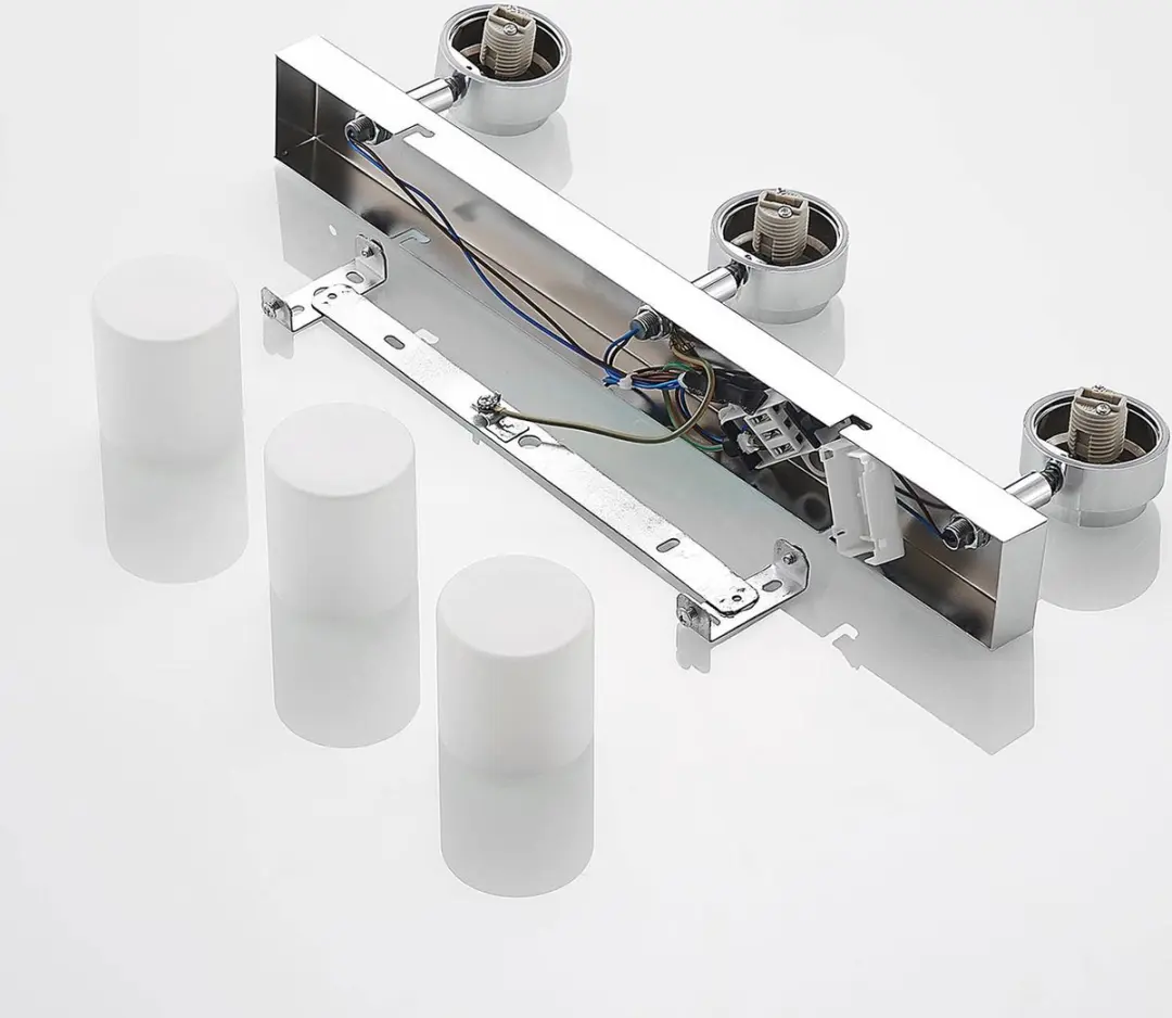 Lindby Buitenspot 3-lichts G9 - 8W - Chroom