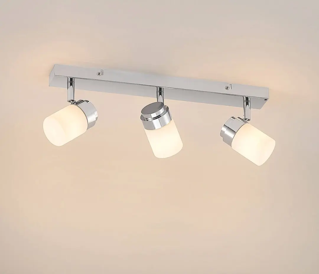 Lindby Buitenspot 3-lichts G9 - 8W - Chroom