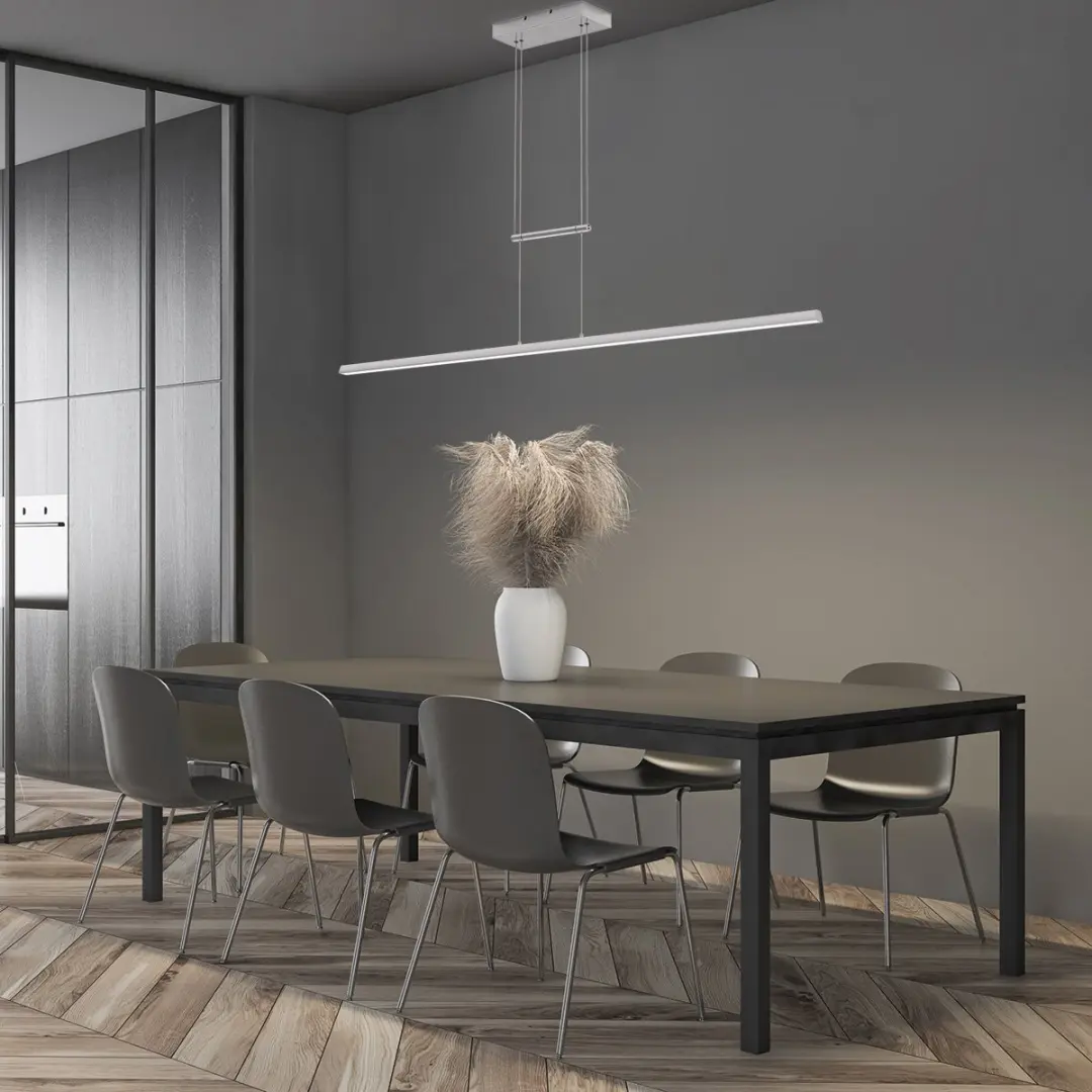 Steinhauer Profilo 3318ST Hanglamp - 2100 Lumen - Zilver