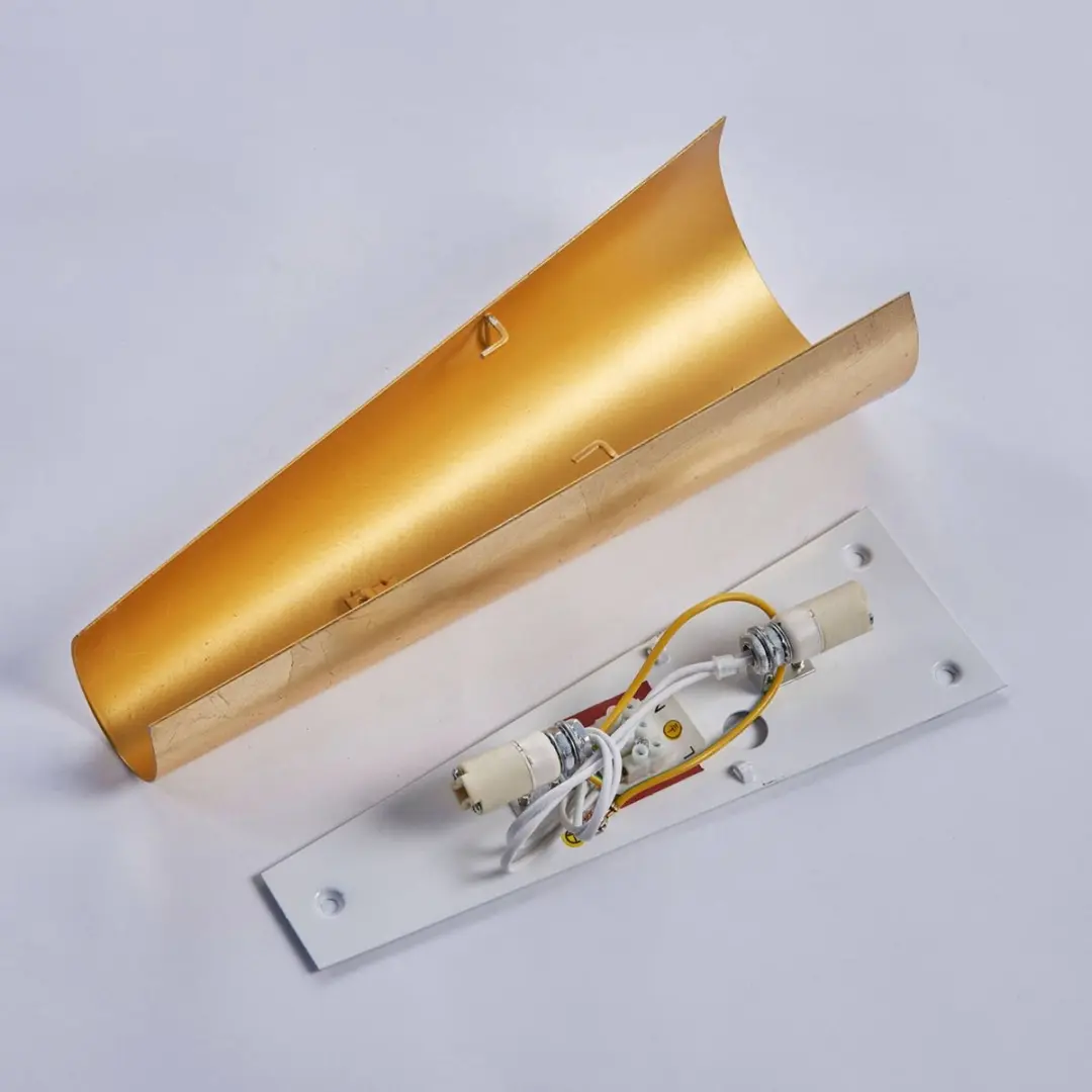 Lindby Wandlamp 2 Lichtpunten Mat Goud