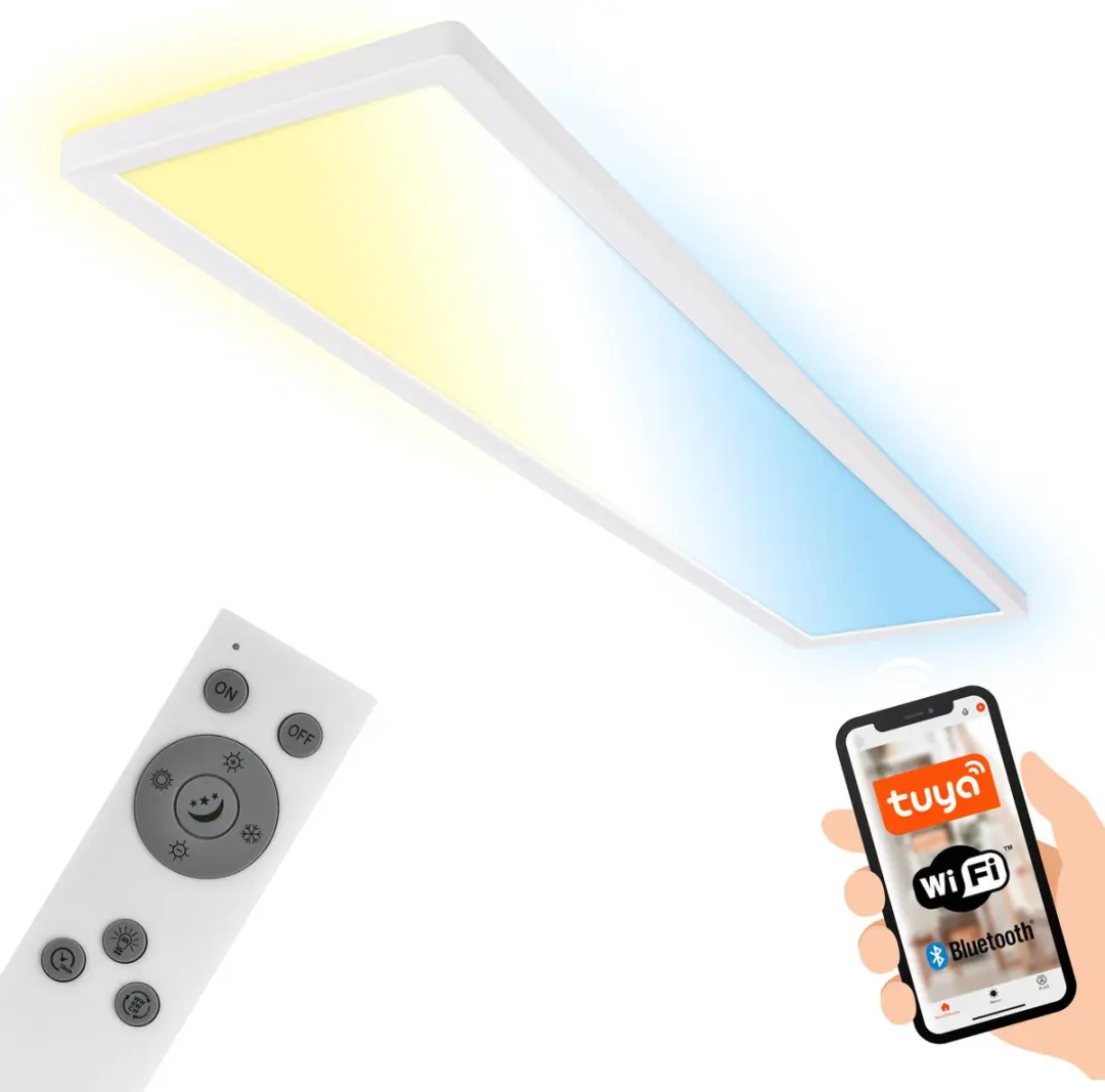 Briloner Tava Slimme LED Plafondlamp 22W RGBW