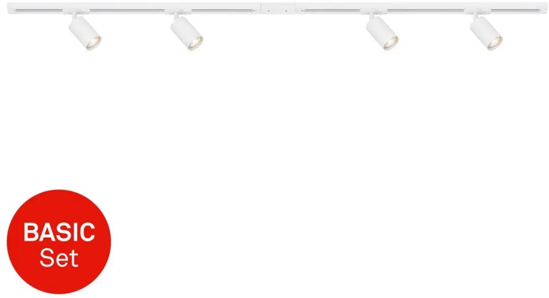 Briloner Railverlichting Opbouwset 4x GU10 150cm