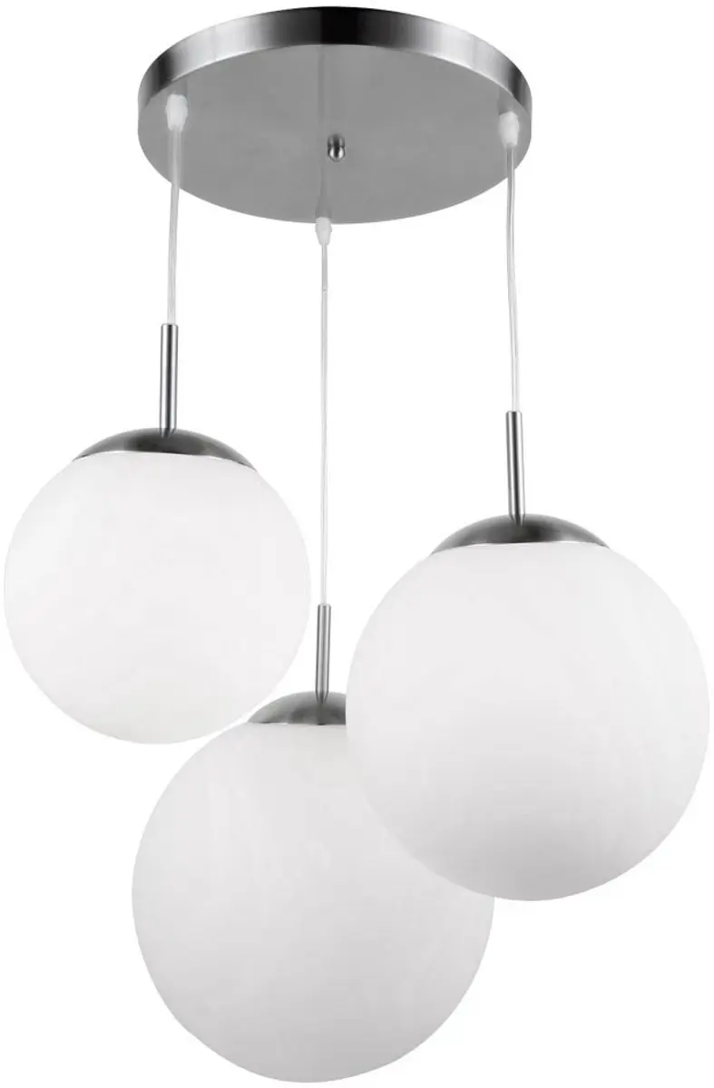 Globo Joel Hanglamp Nikkel Ø52cm