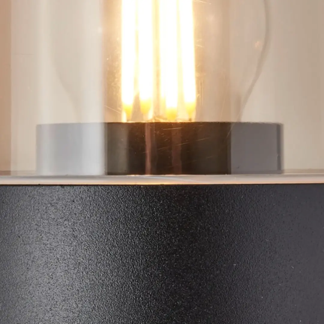 Brilliant Sergioro Buitenlamp E27 Zwart