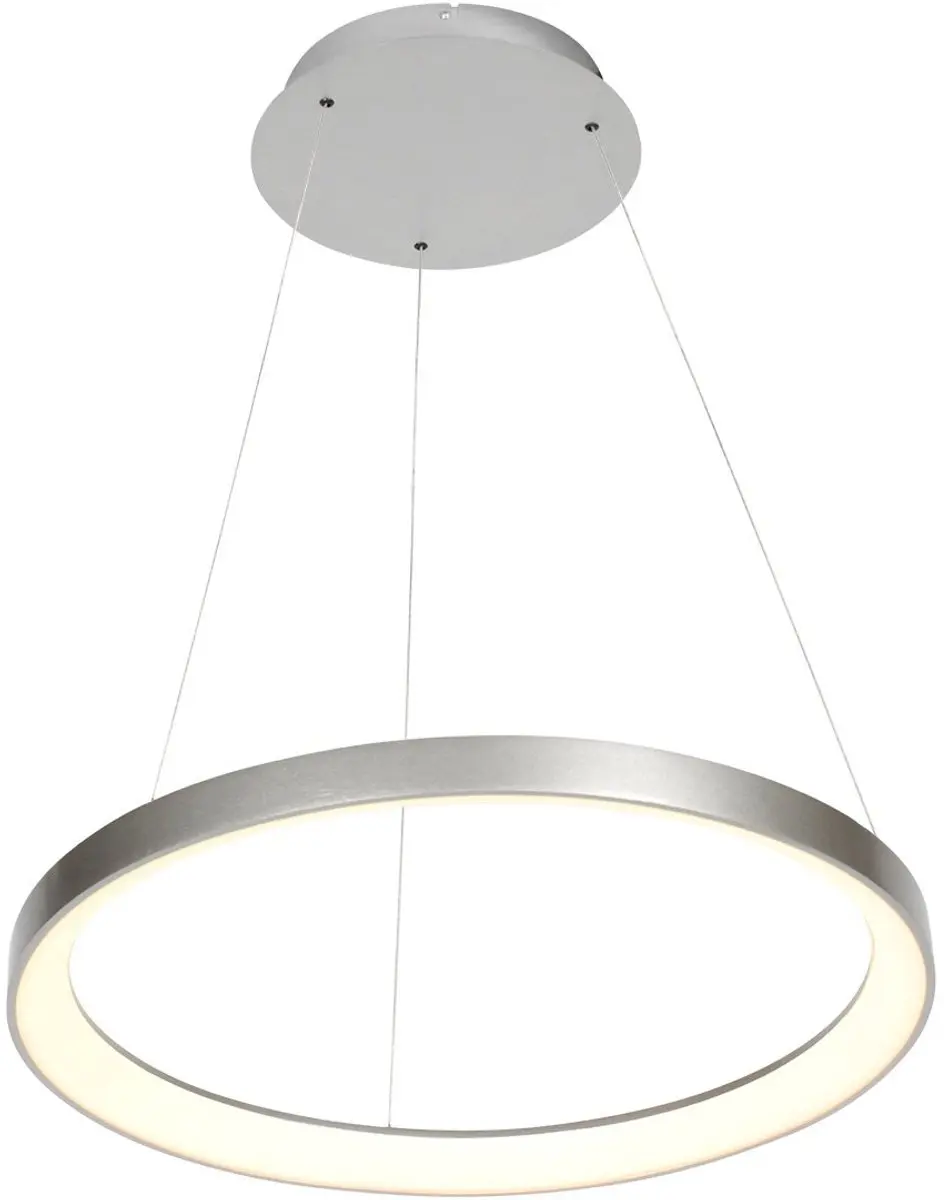 Steinhauer Ringlede 4612ST Hanglamp - 40W - Zilver - afbeelding 6 van 6