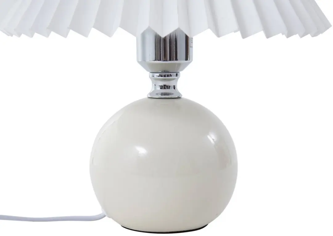 Lindby Tafellamp 1 Licht E27 - 29cm - Crème