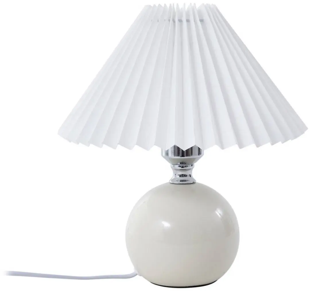 Lindby Tafellamp 1 Licht E27 - 29cm - Crème