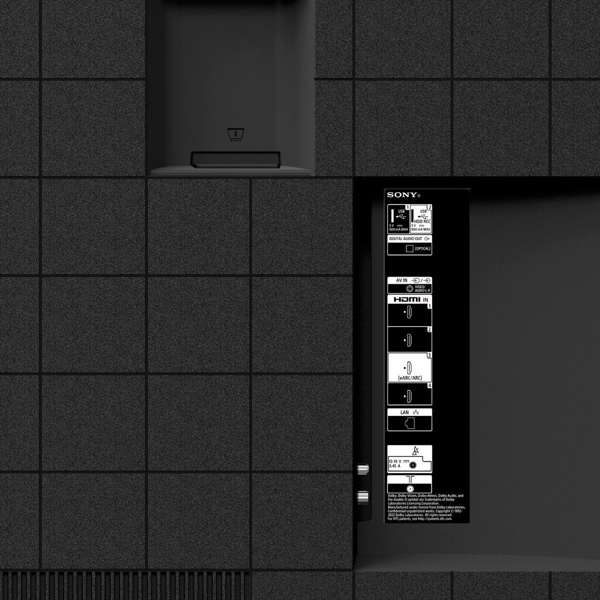 Sony Bravia KD-85X80L - 85 inch - 4K LED - 2023