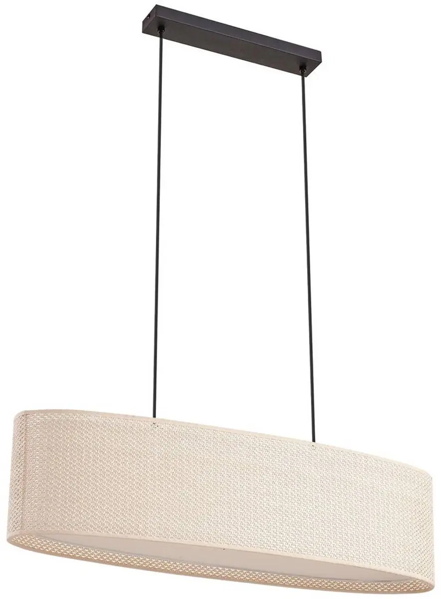 Lindby Hanglamp 2-lichts E27 - Beige
