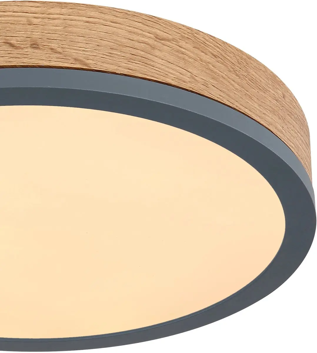Globo Doro Plafondlamp Ø30cm - Grijs - LED