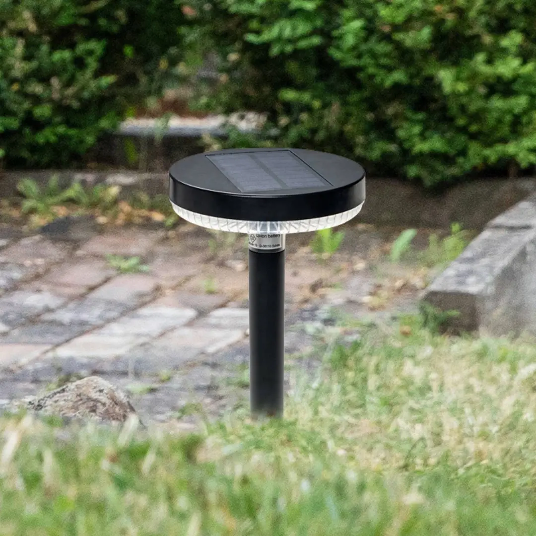 PRIOS Solar Buitenverlichting 1W - 1 Lichtpunt - Zwart