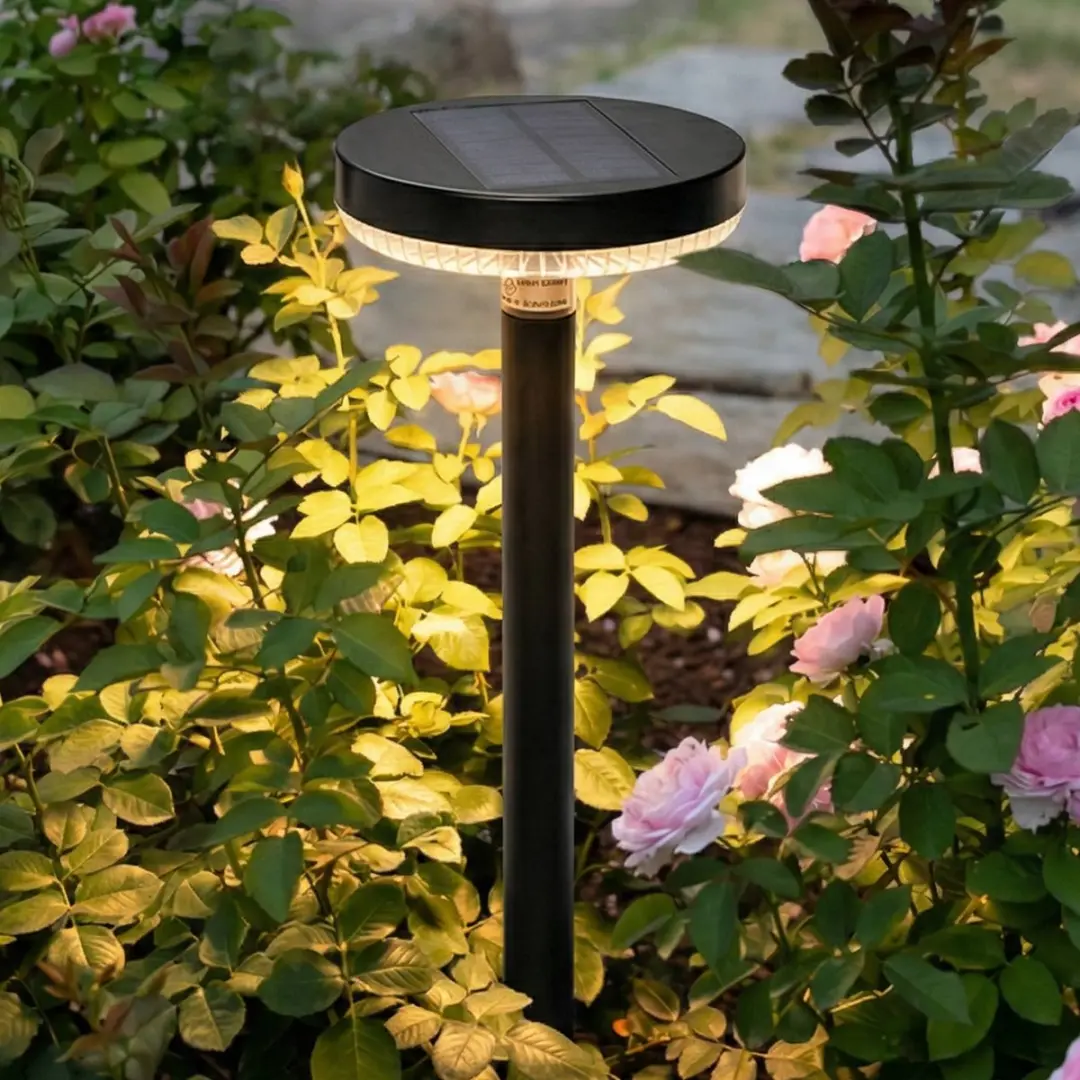 PRIOS Solar Buitenverlichting 1W - 1 Lichtpunt - Zwart
