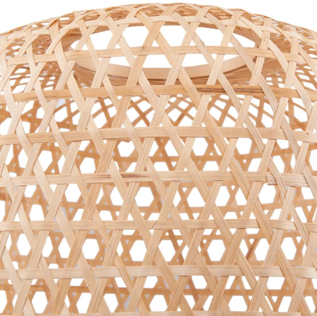 Lucande Driepoot Vloerlamp - 1 Lichtpunt - H166cm - Licht hout/zwart - afbeelding 6 van 6
