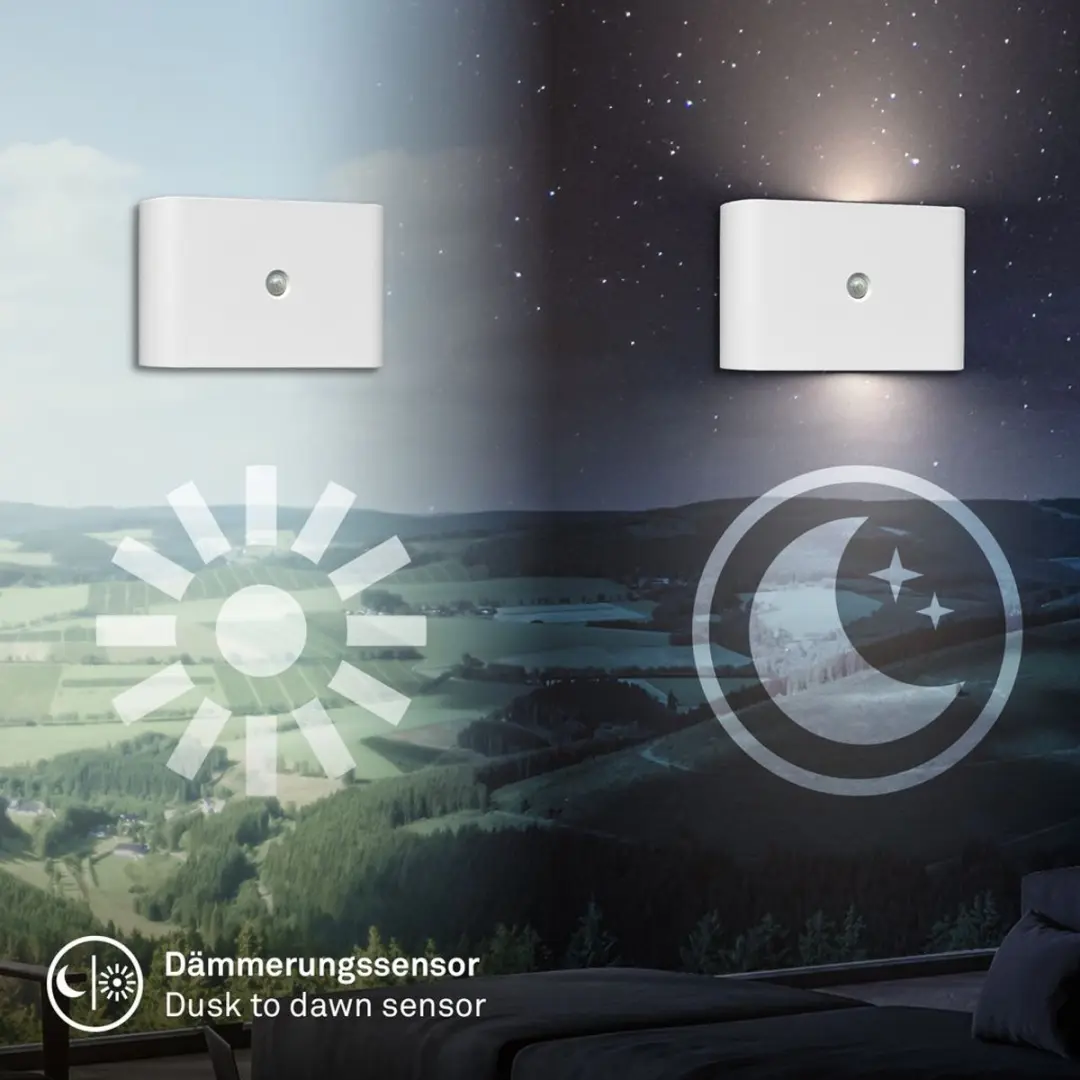 Briloner Chet LED Wandlamp Oplaadbaar - Warm Wit 5W