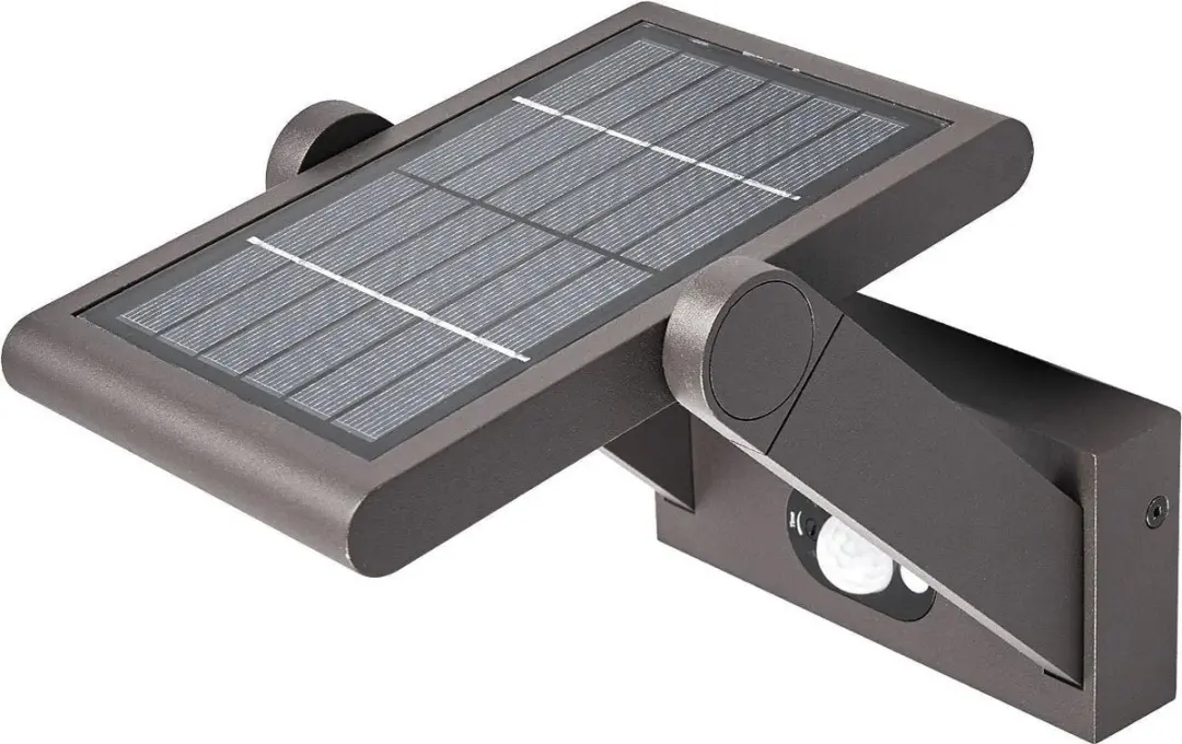 Lucande Solar Buitenlamp 1 Lichtpunt - Grafietgrijs/Wit