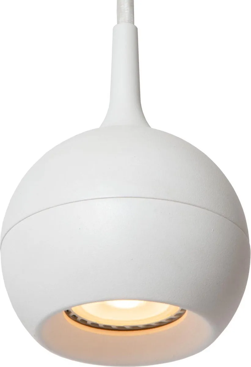 Lucide Track Favorit Hanglamp GU10 - 50W - Wit