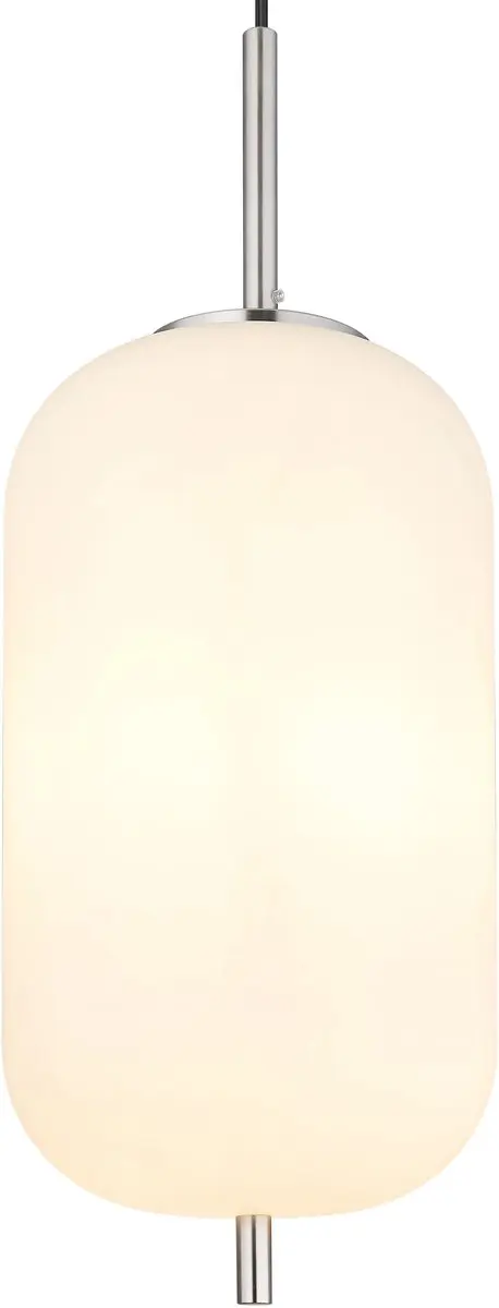 Globo Blacky I Hanglamp - Ø22cm - Wit