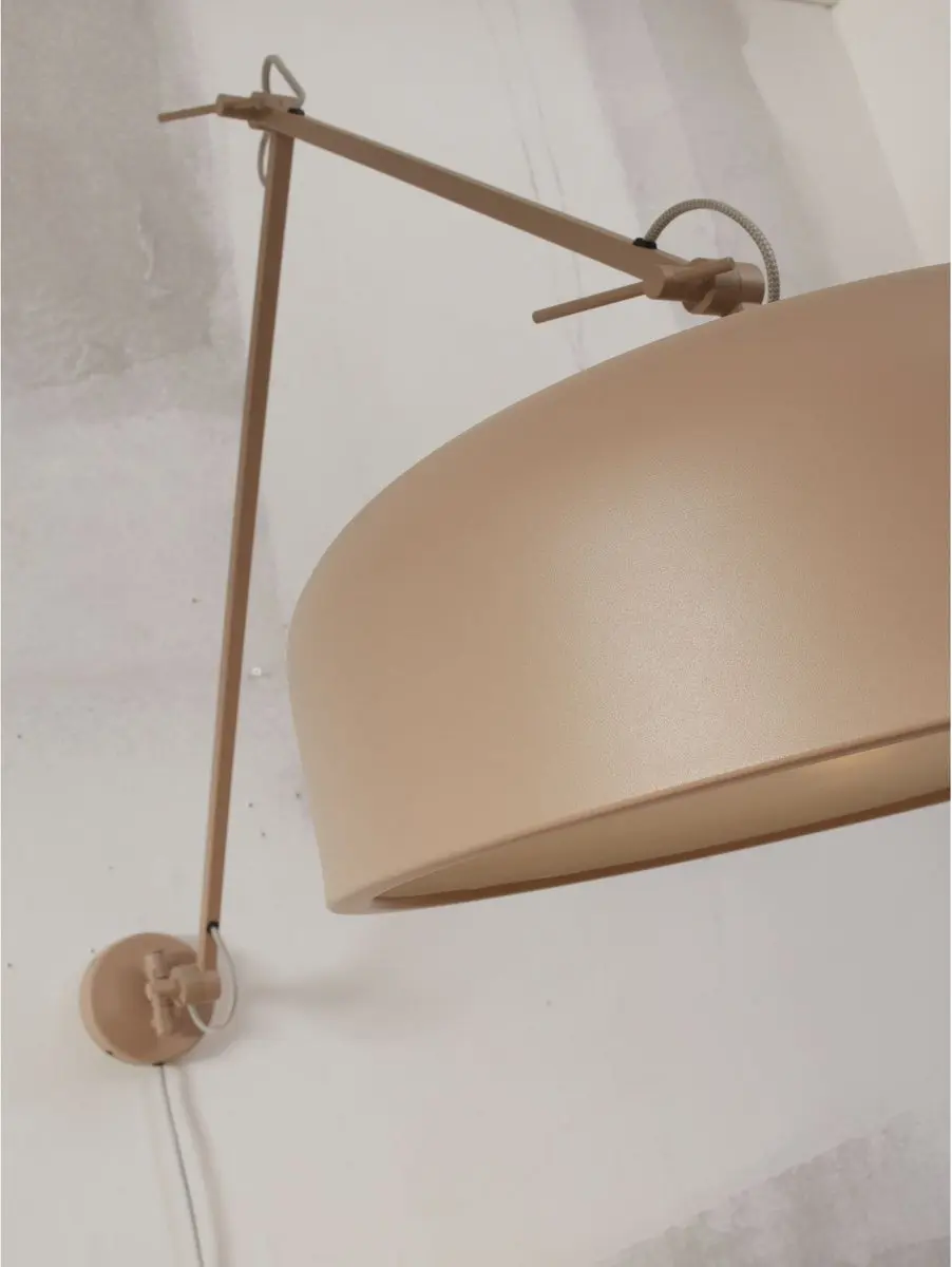 it's about RoMi Wandlamp Marseille - Grijs Ø48cm